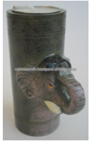 wooden tea light elephant new design candle