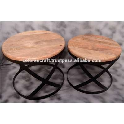 new design high quality wooden stool easy seating living room furniture